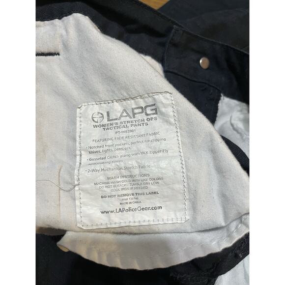 LAPG Womens Navy 16 Regular Tactical Pants Stretch Ops Police Gear - Picture 14 of 16